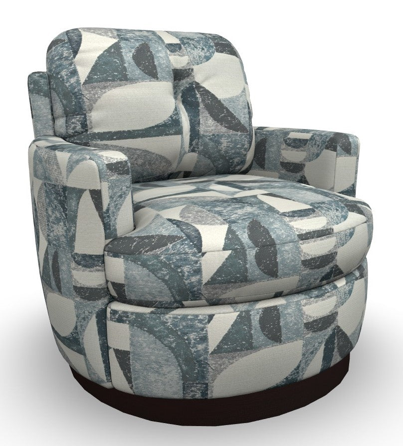 Skipper Jasper Ocean Swivel Lounge Chair