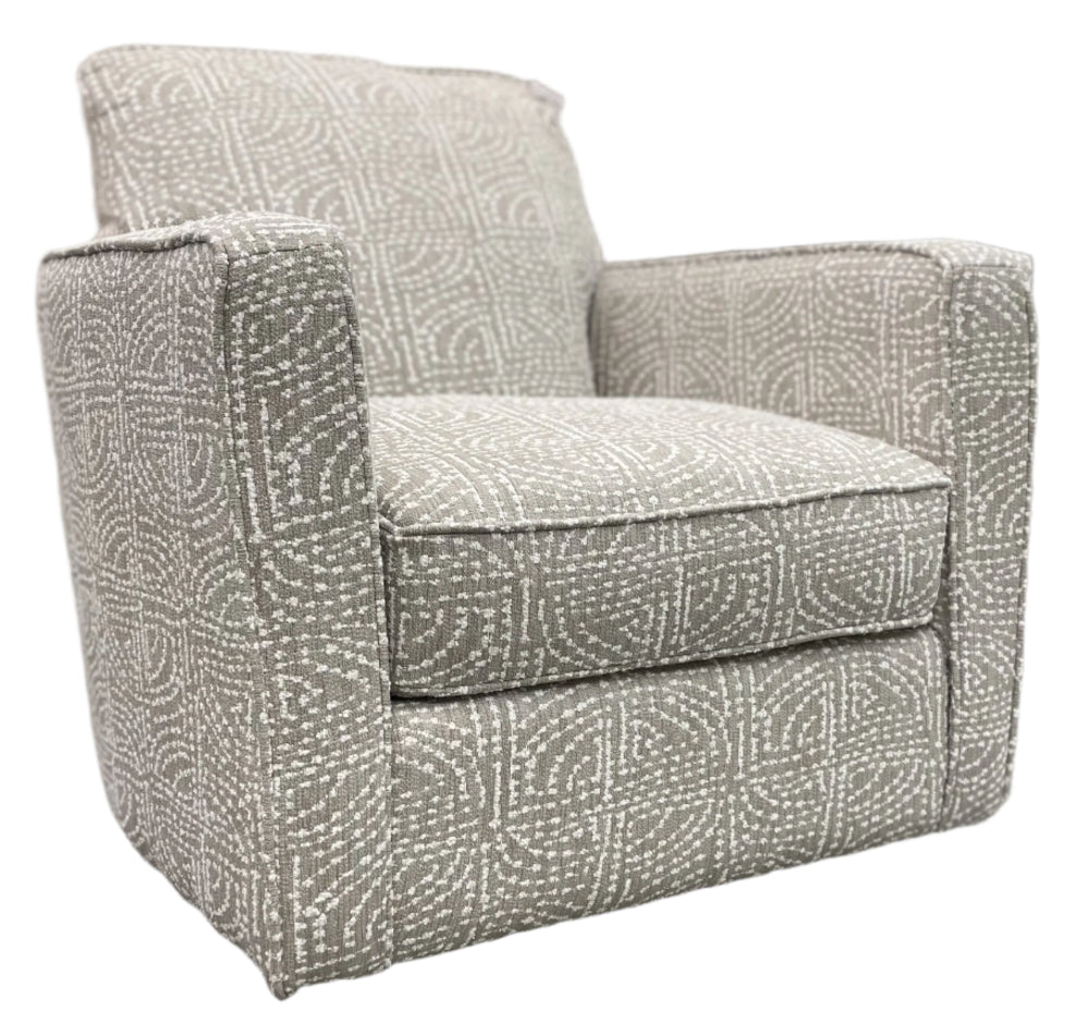 Allegory Linen Swivel Glider