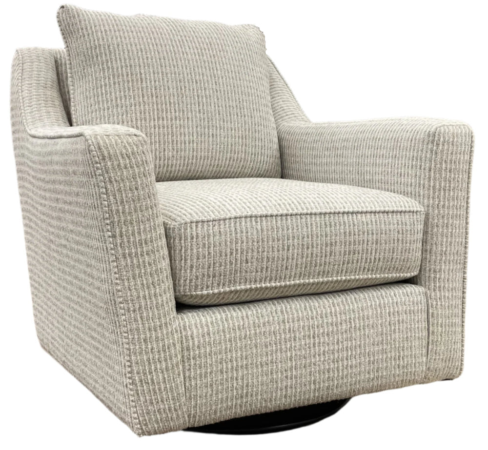 Stitches Cotton Swivel Glider