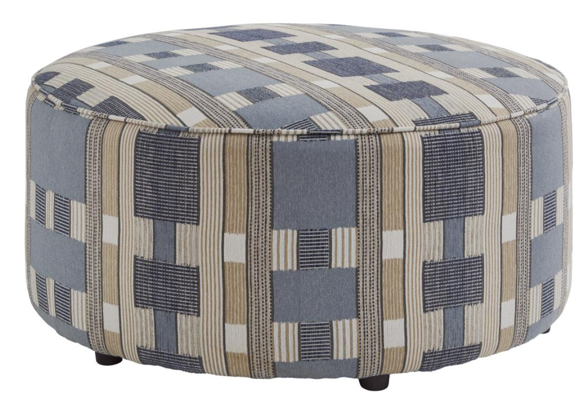 Sync Bluestone Cocktail Ottoman
