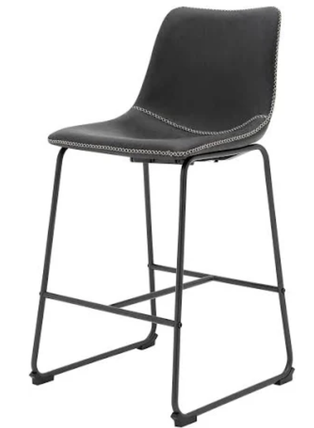 Vesta Vintage Black Counter Stool