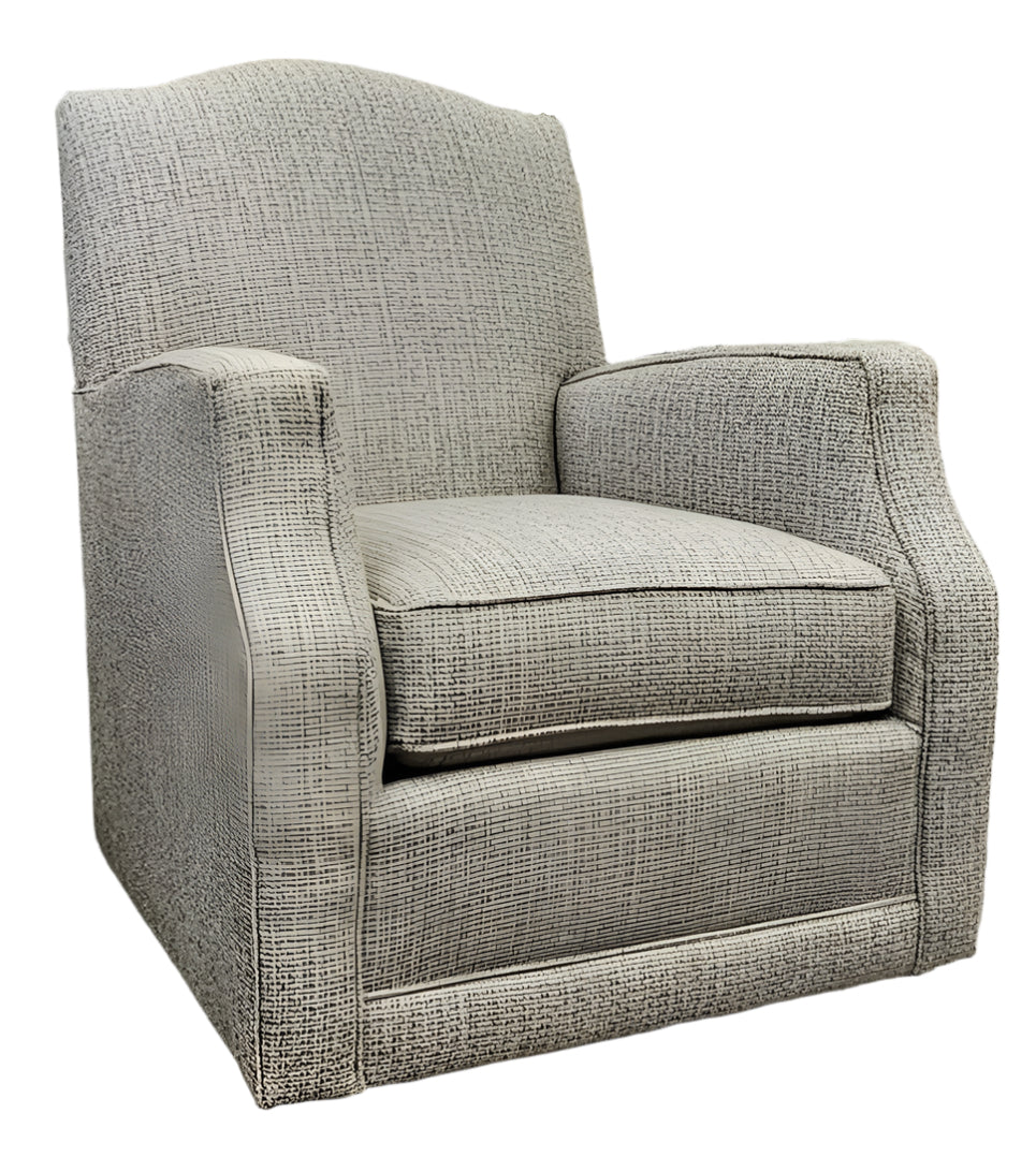 Twine & Twig Rattan Swivel Glider