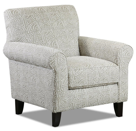 Allegory Linen Accent Chair