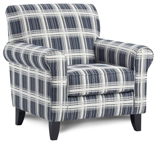 Stanza Navy Accent Chair