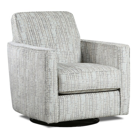 Adeline Mist Swivel Glider