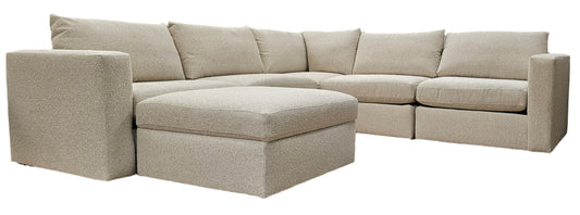Beckham Gellar Linen 6-Piece Sectional